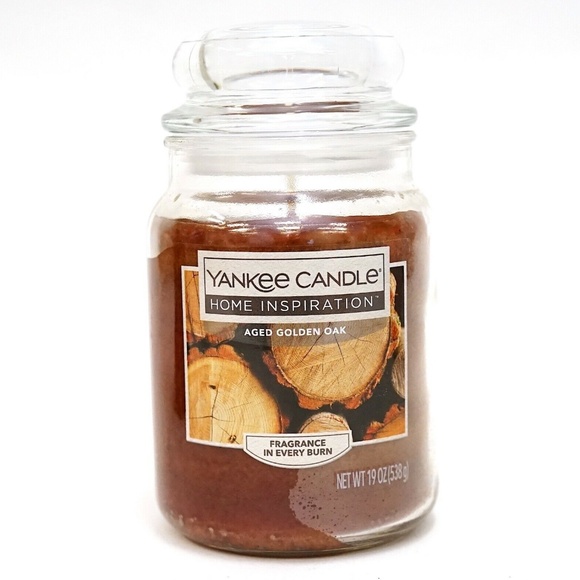 Yankee Candle Aged Golden Oak Large Candle